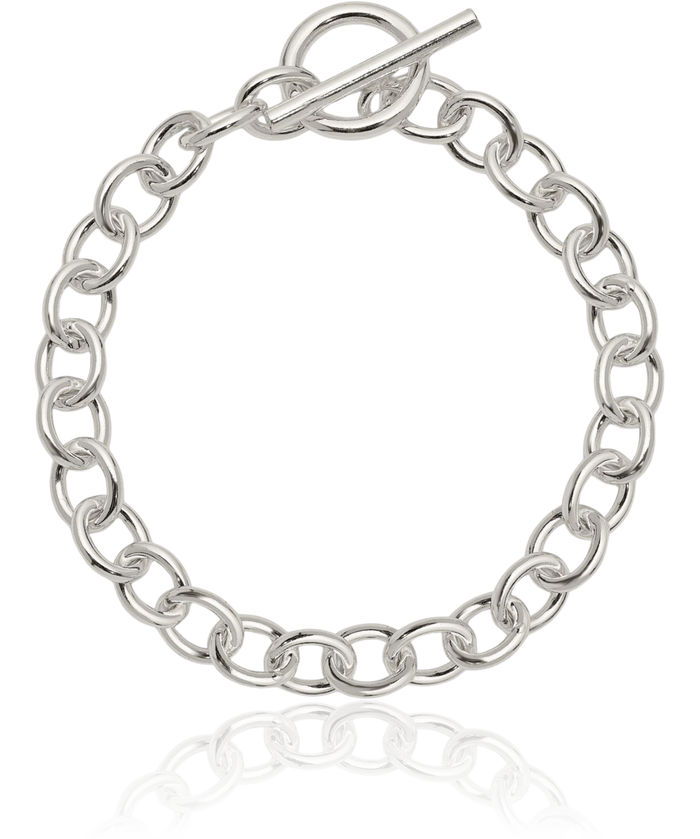 925 Sterling Silver Link Chain Bracelet
