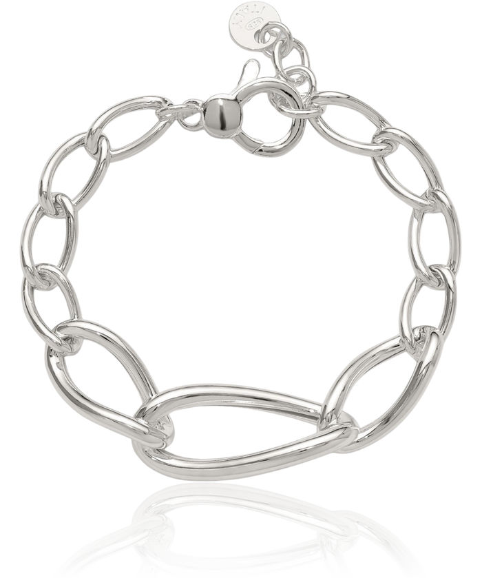 925 Sterling Silver Link Chain Bracelet