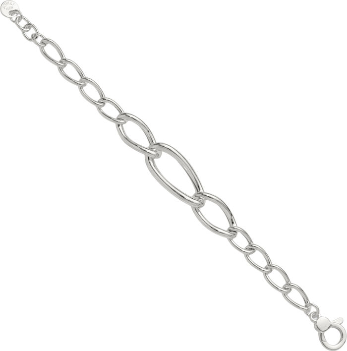 925 Sterling Silver Link Chain Bracelet