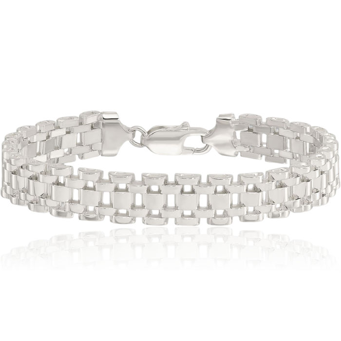 925 Sterling Silver Link Chain Bracelet