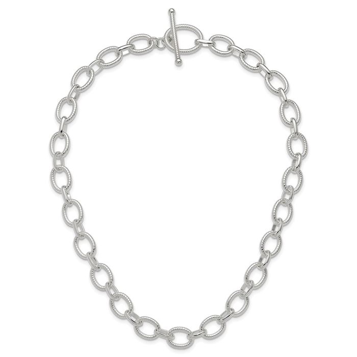 925 Sterling Silver Link Chain Necklace