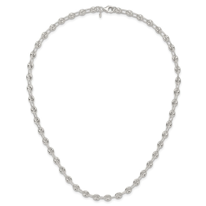 925 Sterling Silver Link Chain Necklace