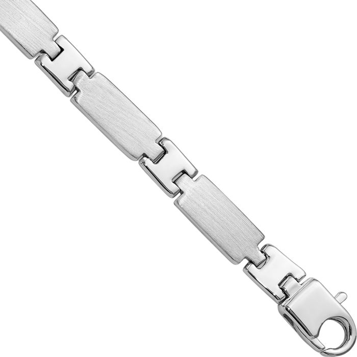 925 Sterling Silver Mens Chain Bracelet