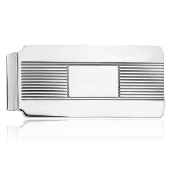 925 Sterling Silver Money Clip for Men