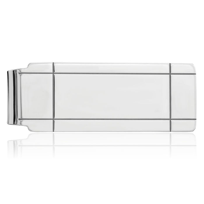 925 Sterling Silver Money Clip for Men