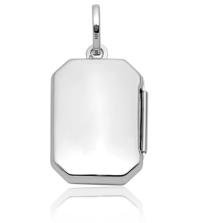 925 Sterling Silver Personalized Photo Locket Necklace Picture Pendant Charm