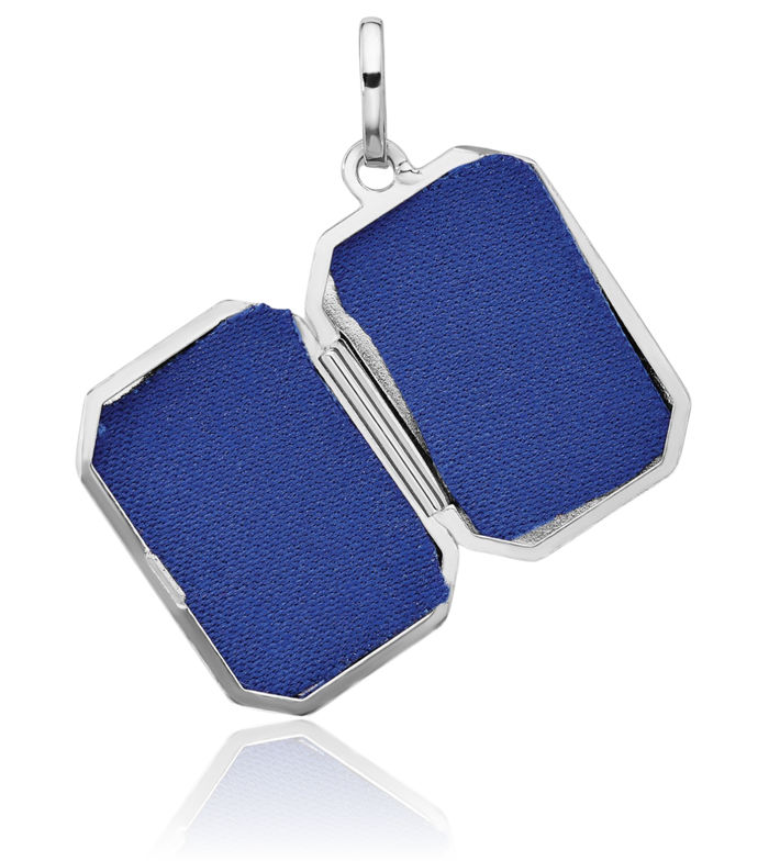 925 Sterling Silver Personalized Photo Locket Necklace Picture Pendant Charm
