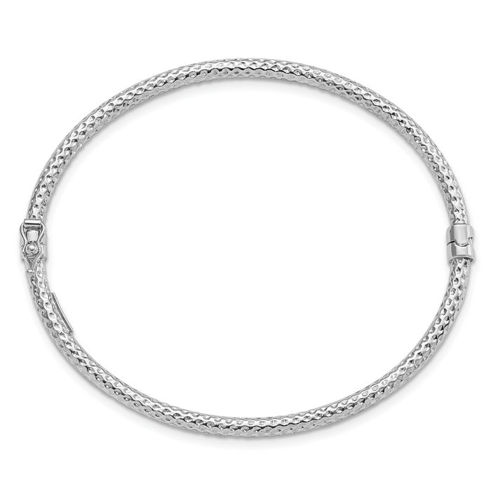 925 Sterling Silver 3mm Bangle Bracelet