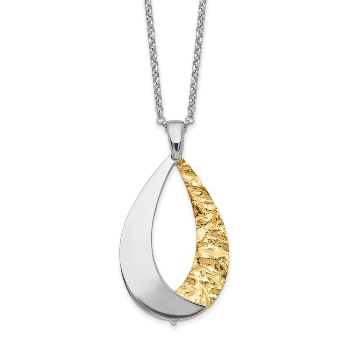 925 Sterling Silver Gold Necklace Chain