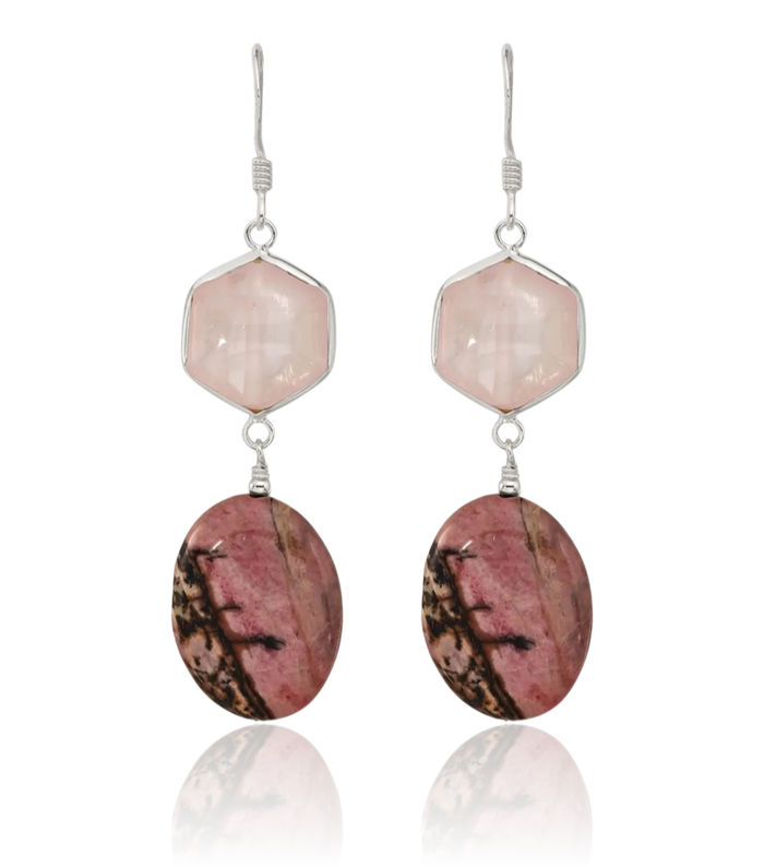 Rhodonite Dangle