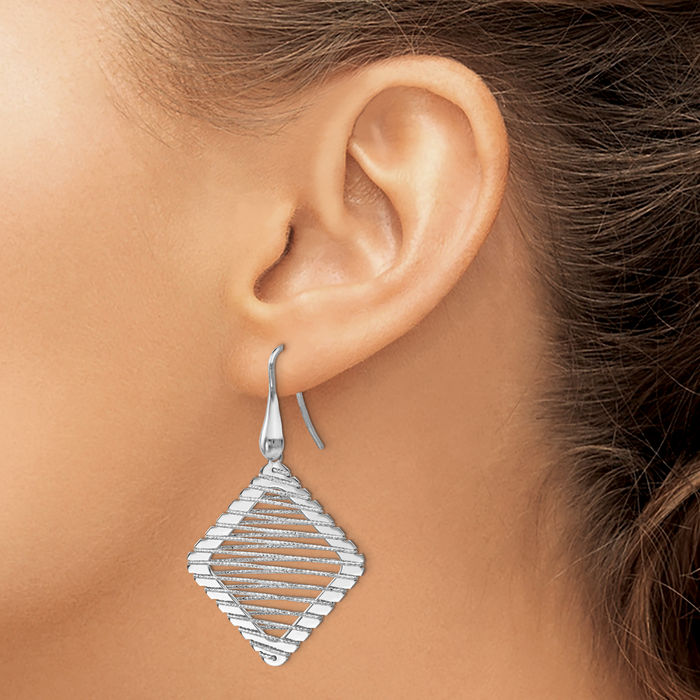 925 Sterling Silver Drop Dangle Earrings
