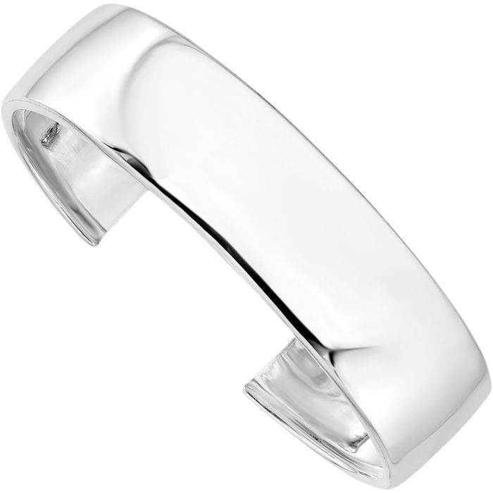 925 Sterling Silver Slip On Bangle Bracelet