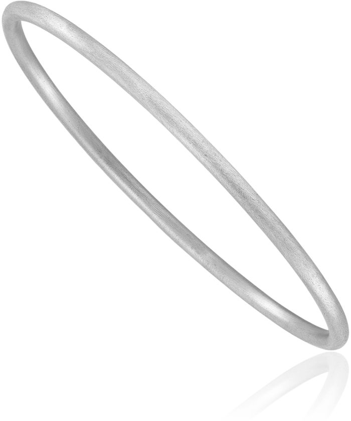 925 Sterling Silver Slip On Bangle Bracelet