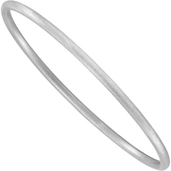 925 Sterling Silver Slip On Bangle Bracelet