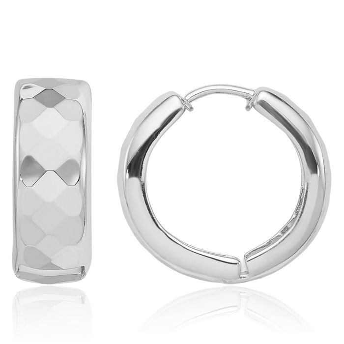 925 Sterling Silver Small Hoop Earrings