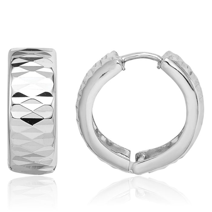 925 Sterling Silver Small Hoop Earrings