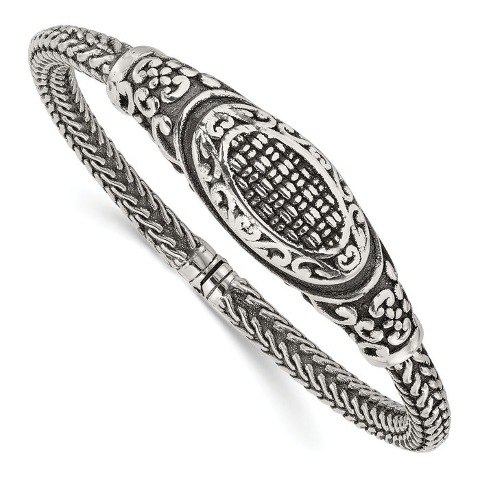 High quality 925 Sterling Silver Vintage Bracelet 7”