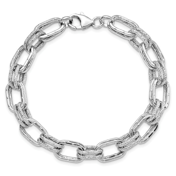 925 Sterling Silver Link Chain Bracelet