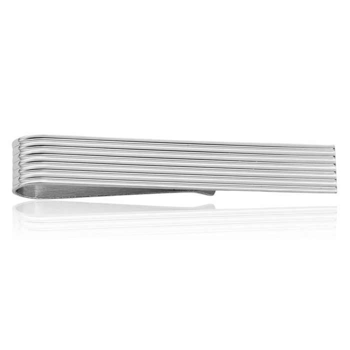 925 Sterling Silver Tie Clip Bar Tac