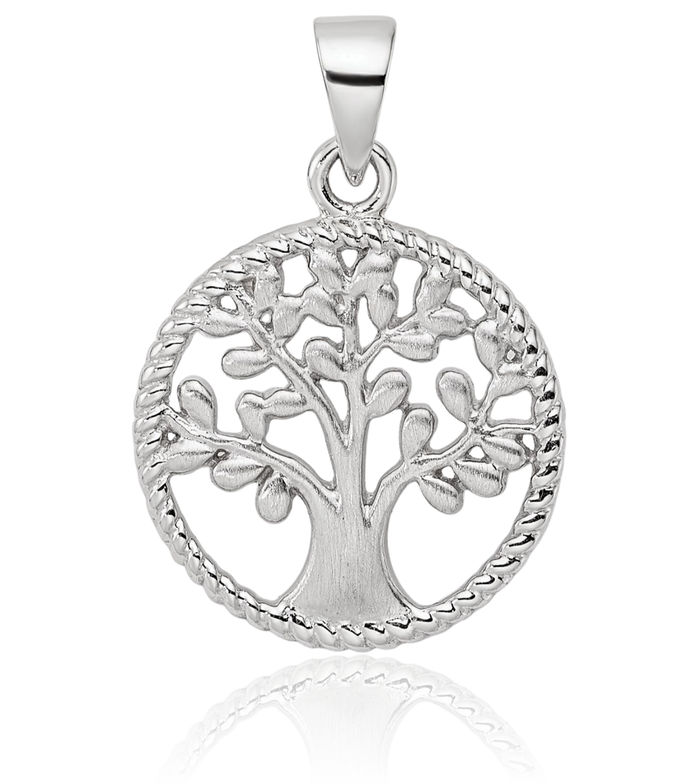 925 Sterling Silver Tree of Life Necklace Chain Pendant Charm