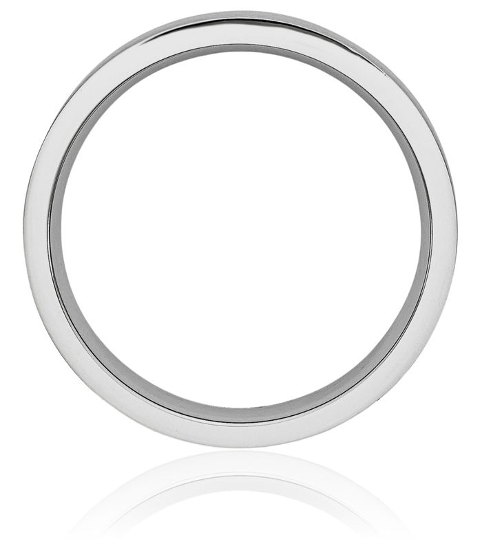 Cobalt 5mm Plain Classic Wedding Band Ring