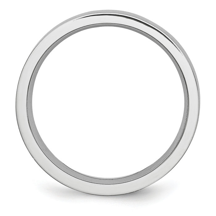 Cobalt 6mm Plain Classic Wedding Band Ring