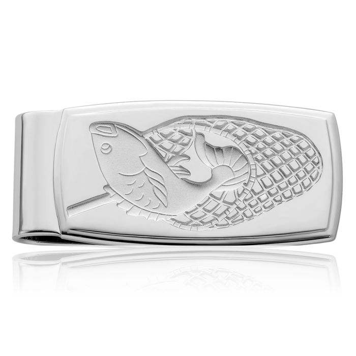 Fish Net Money Clip for Men