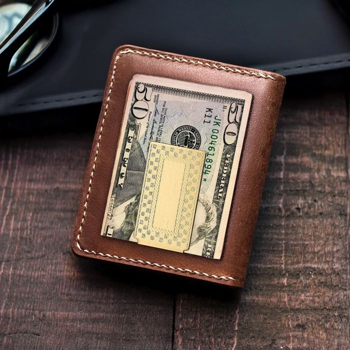 Gold Plated Money Clip for Men