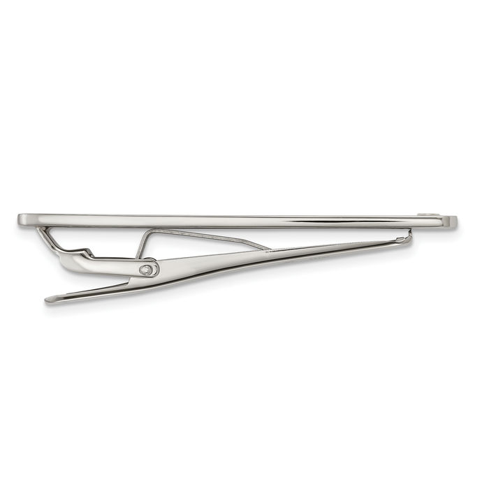 Stainless Steel Gold Black Carbon Fiber Tie Clip Bar Tac