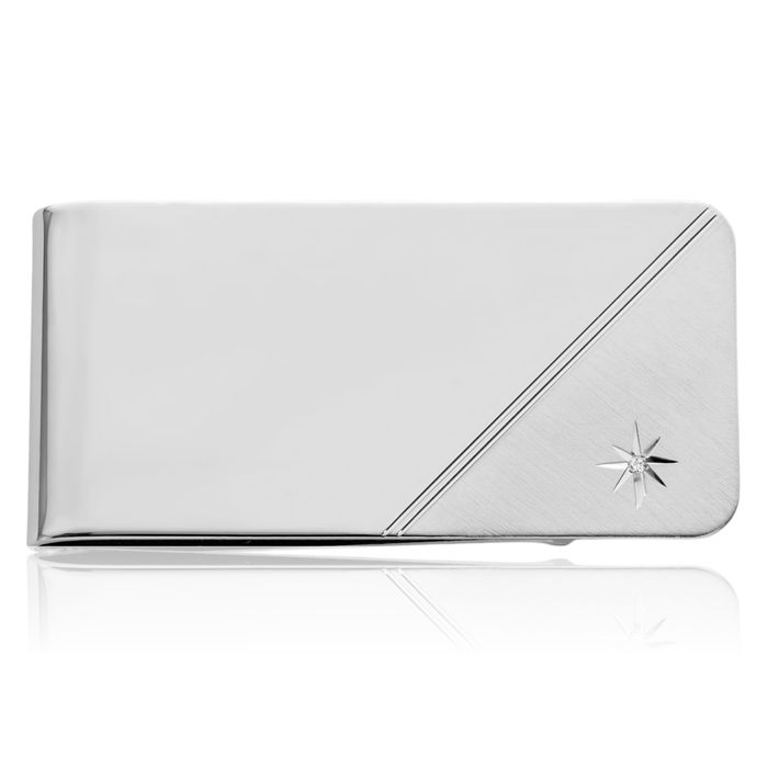 Star Diamond Money Clip for Men