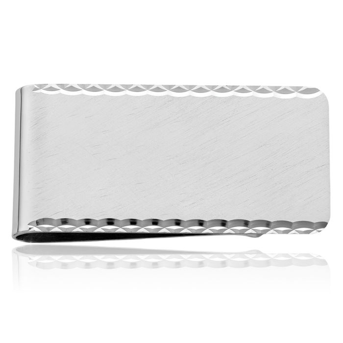 Swiss Cut Edge Money Clip for Men