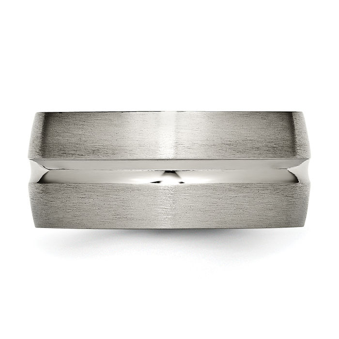 Titanium 10mm Wedding Ring - Picture 10 of 82