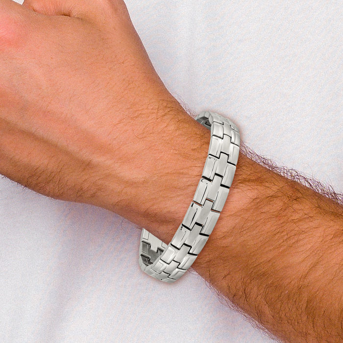 Titanium Link Chain Bracelet