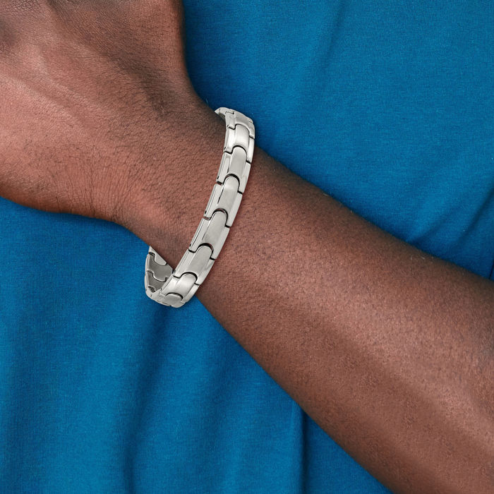 Titanium Link Chain Bracelet