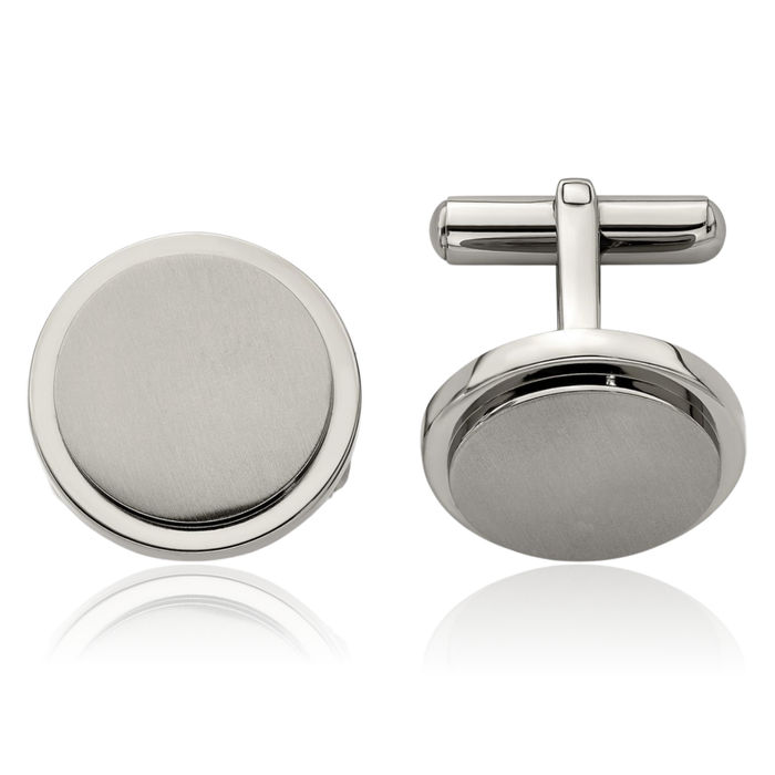 Titanium Cuff Links