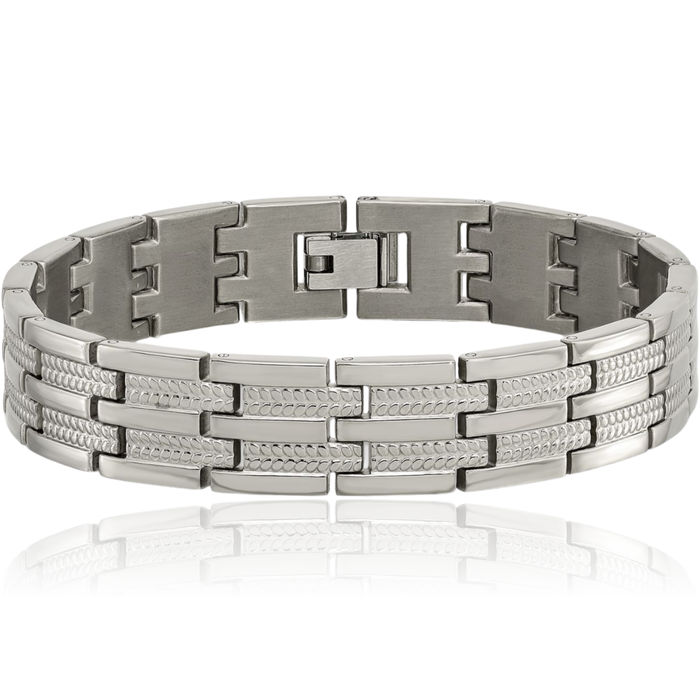 Titanium Link Chain Bracelet