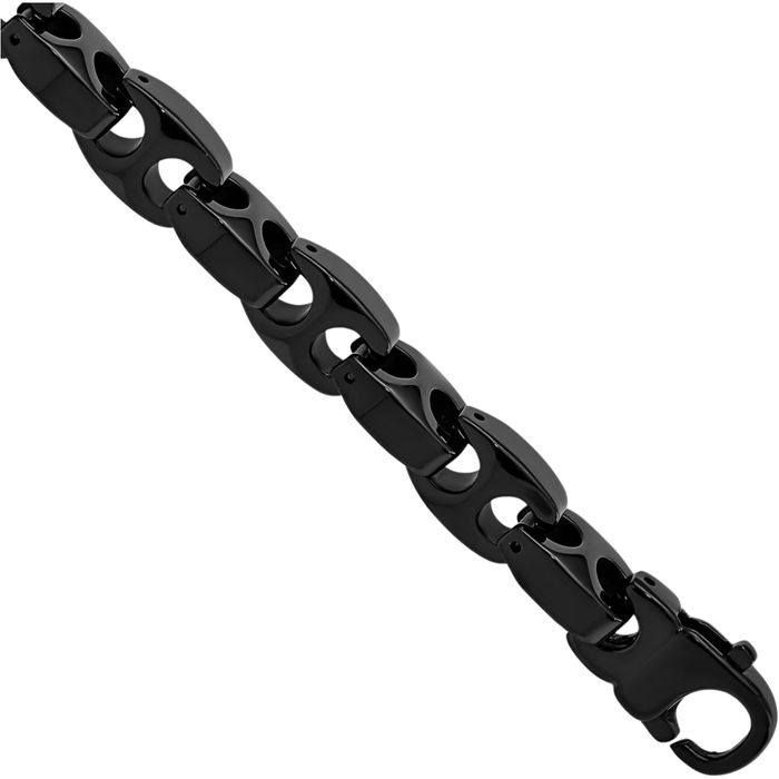 Tungsten Black Chain Bracelet