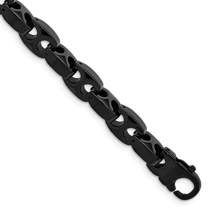 Tungsten Black Chain Bracelet